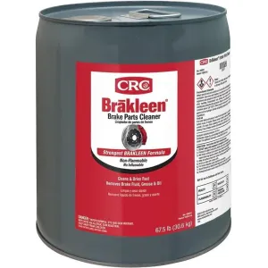 05091 CRC Brakleen® Brake Parts Cleaner, Colorless, 5 gal Pail