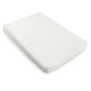 38 X 26 Inch Dual Sided Pack and Play Baby Mattress Pad With Removable Washable Cover-White
