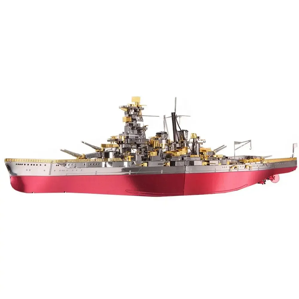 3d Metal Puzzle Model Building Kits-kongou Battleship Diy Jigsaw Toy Christmas Birthday Gifts for Adults Kids