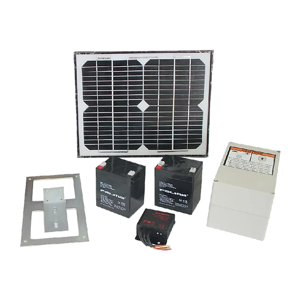 500KG 10W Solar Single Swing Auto Motor Remote Gate Opener
