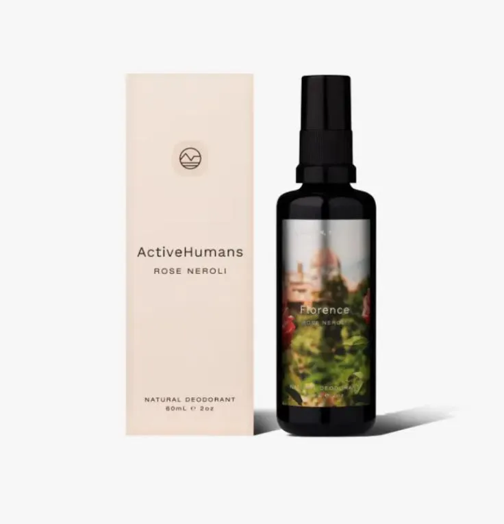 Active Humans Rose Neroli Deodorant