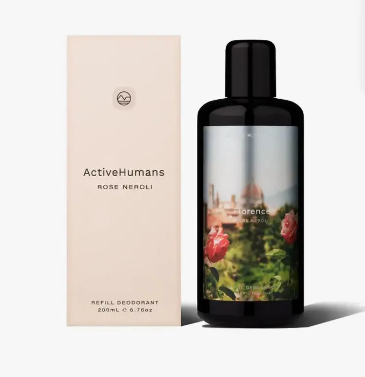 Active Humans Rose Neroli Deodorant