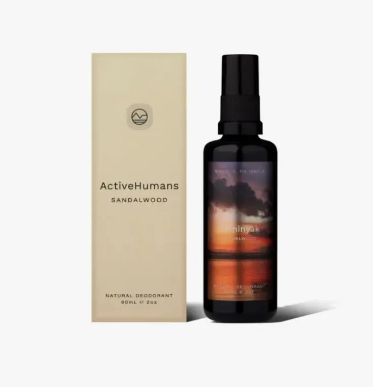 Active Humans Sandalwood Natural Deodorant