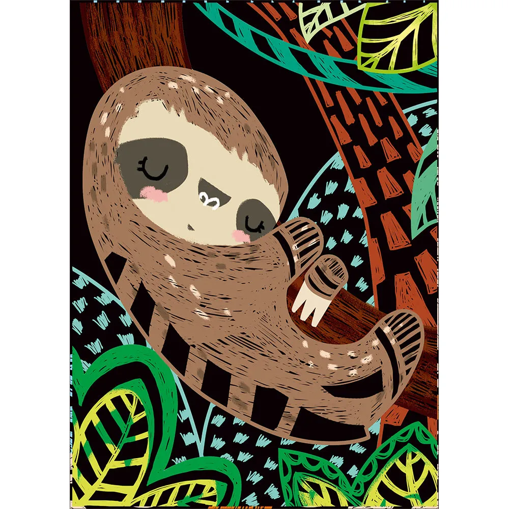 Avenir - Scratch Art - 4 Magic Animals