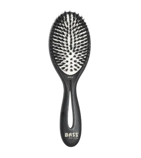Bass BIO-FLEX Shine Hair Brush (Black)