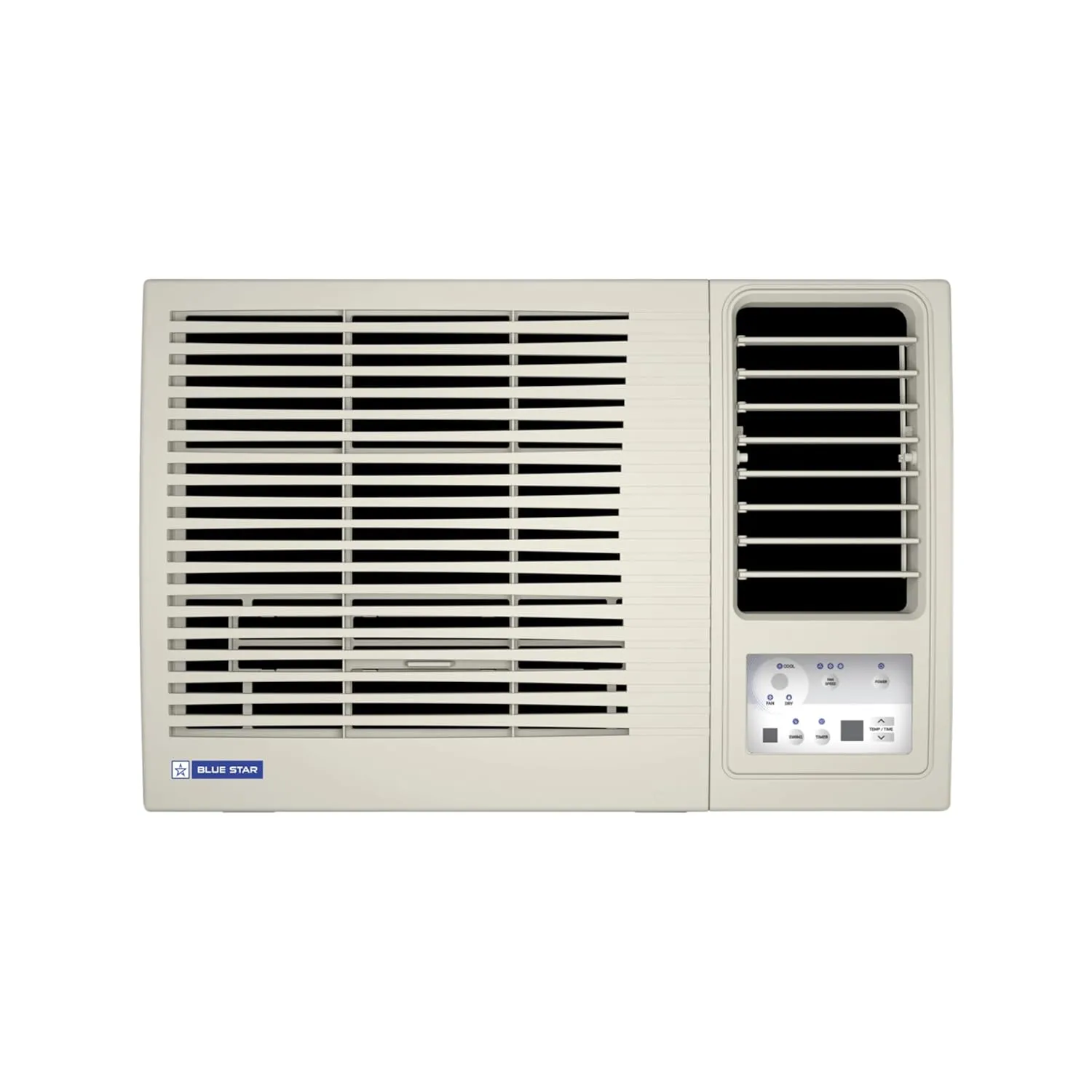 Blue Star WFE309L 0.8 Ton 3 Star Fixed Speed Window AC (Copper, Turbo Cool, Fan Modes-Auto/High/Medium/Low, Hydrophilic Blue Fins, Dust Filters, Self-Diagnosis, White)