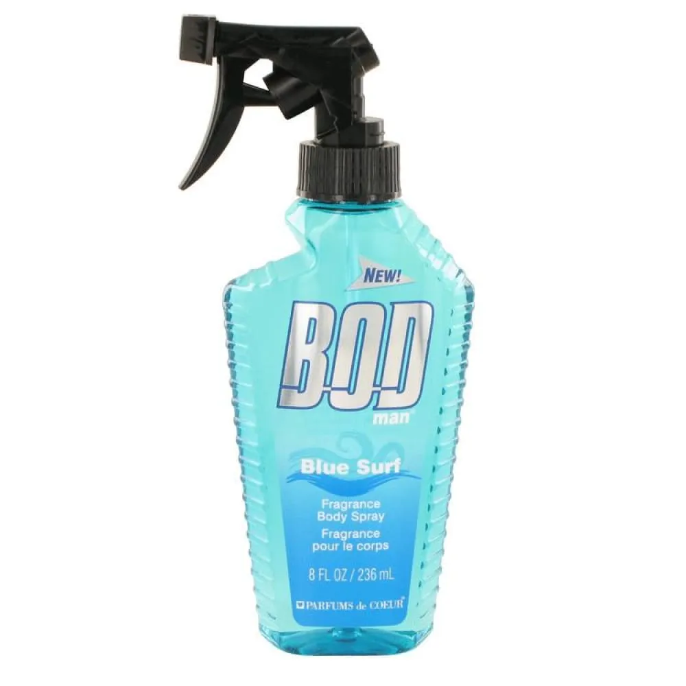 Bod Man Blue Surf Body Spray by Parfums De Coeur for Men - 240 Ml