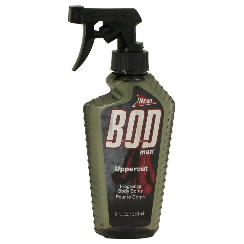 Bod Man Uppercut Body Spray by Parfums De Coeur for Men - 240 Ml
