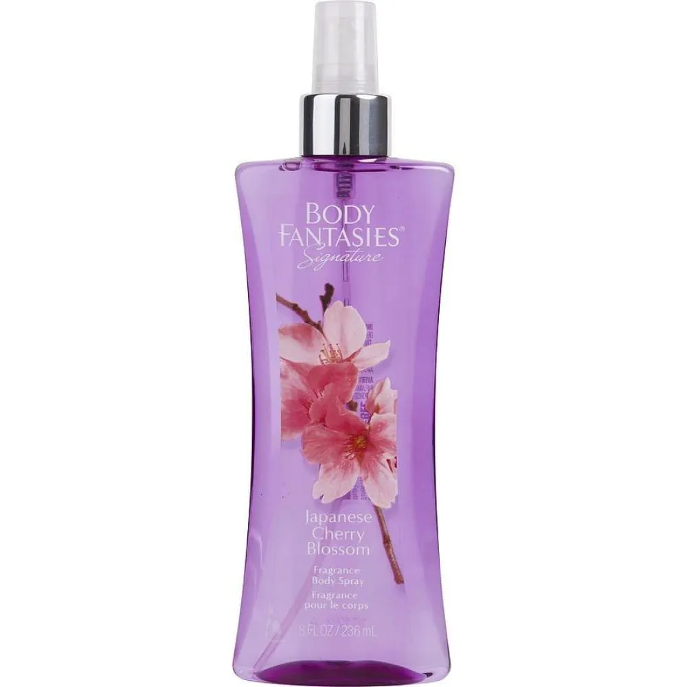 Body Fantasies Signature Japanese Cherry Blossom Body Spray by Parfums De Coeur