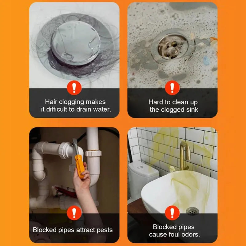 BUY 2 GET 3 FREEMulti-Use Powerful Anti-Clog Drain Cleaner Powder