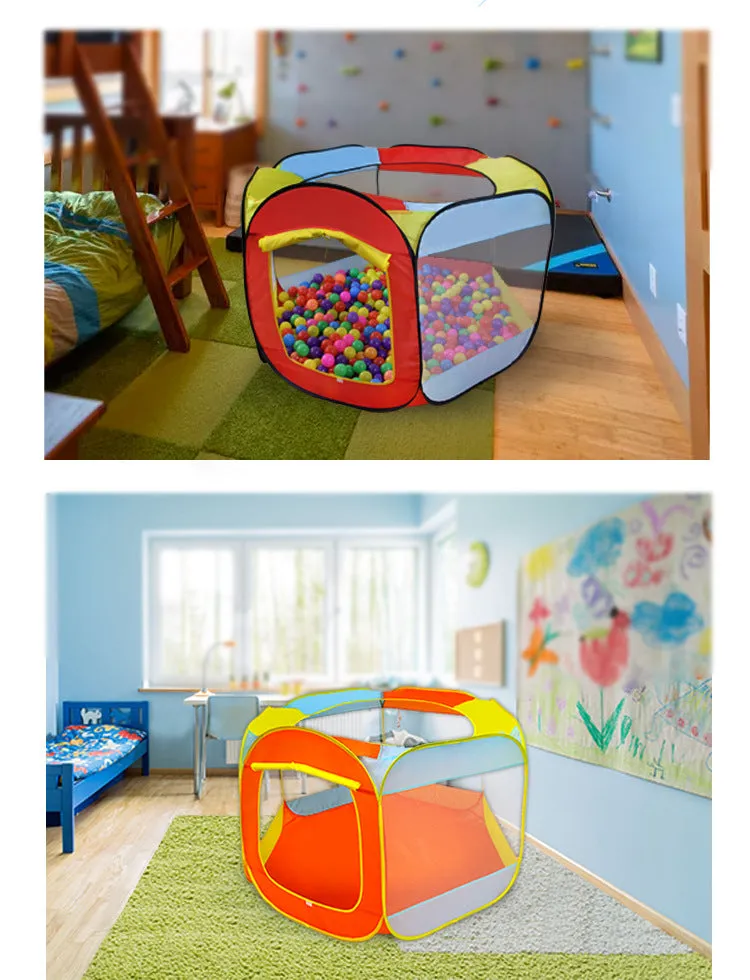 Children's Six-side Folding Portable Playpen