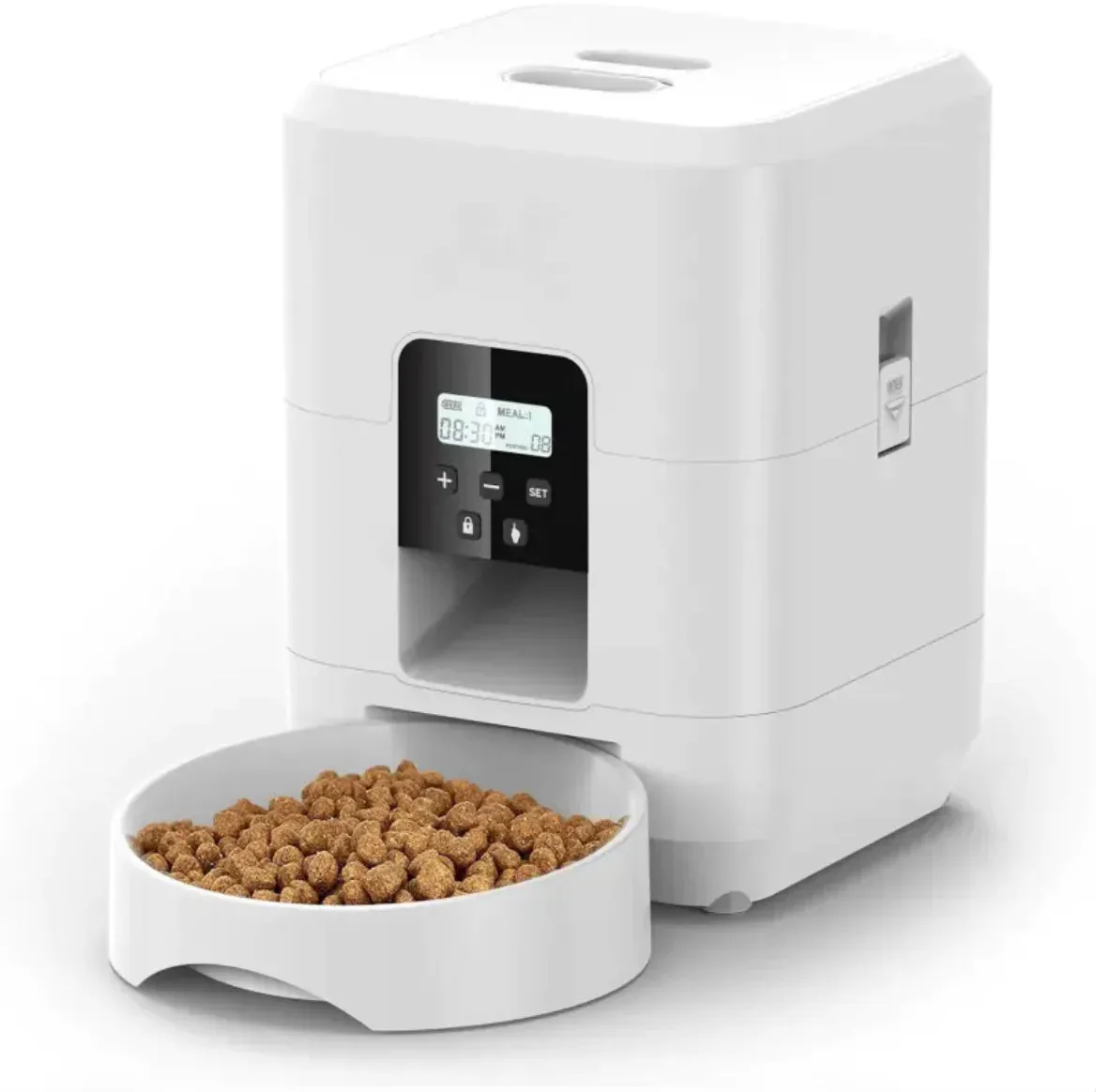 Controlled Automatic Pet Feeder with Timed and Quantitative Feeding