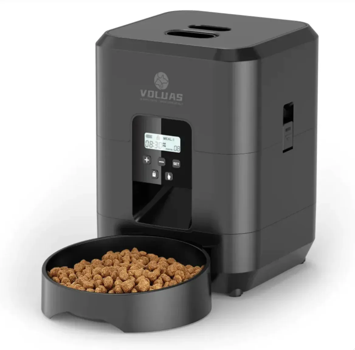 Controlled Automatic Pet Feeder with Timed and Quantitative Feeding