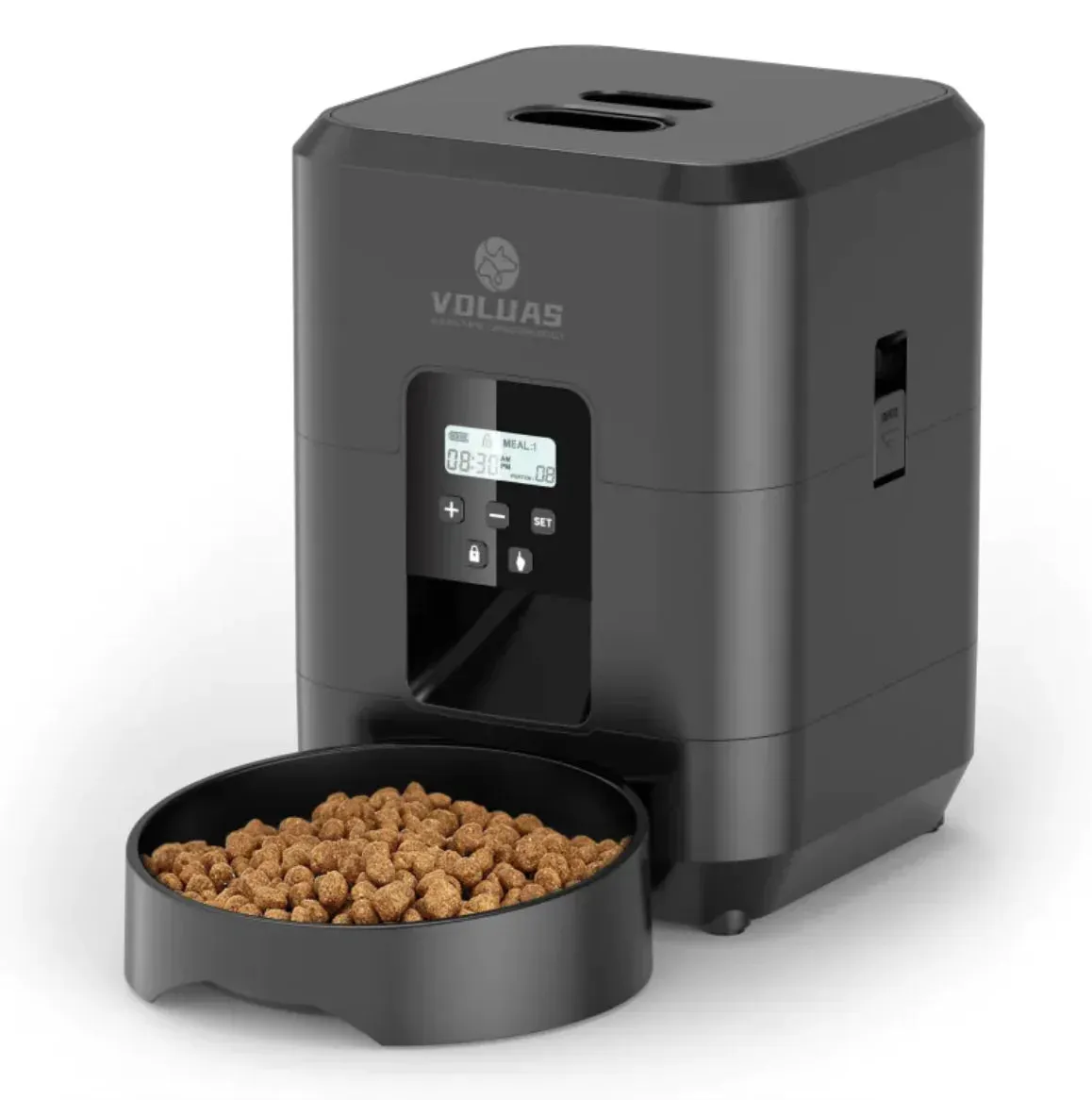 Controlled Automatic Pet Feeder with Timed and Quantitative Feeding