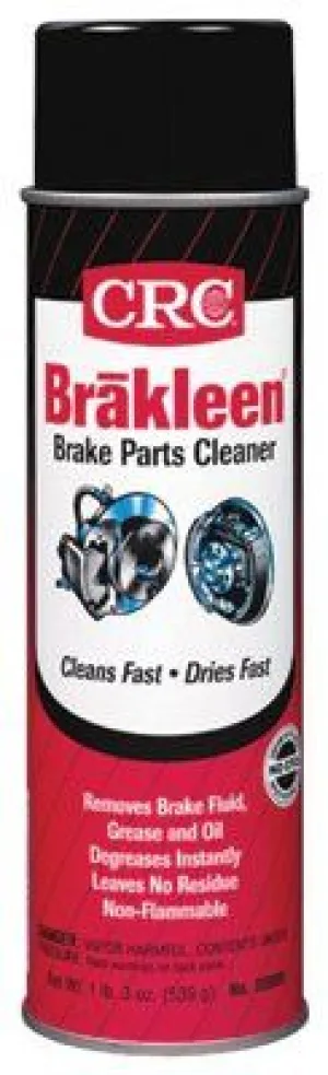 CRC 05089 Brakleen Brake Parts Cleaners, 20 oz Aerosol Can (12 Cans)