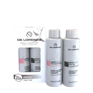 De Lorenzo Novafusion Rose Gold Duo Travel Pack 90ml