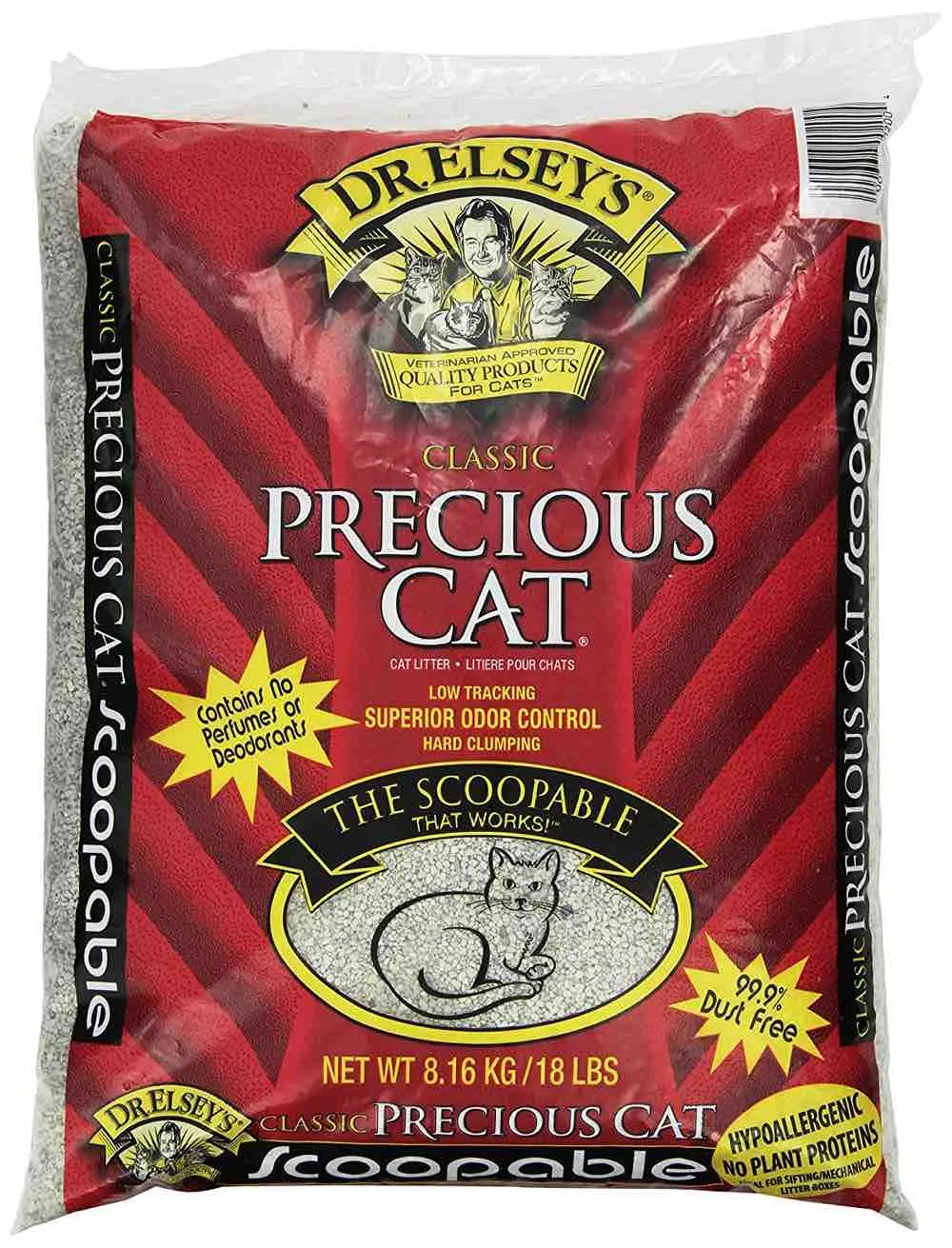Dr Elsey's Classic Clumping Clay Cat Litter 18lb