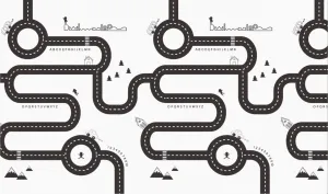 Dwinguler Playmat - Road Trip - Large
