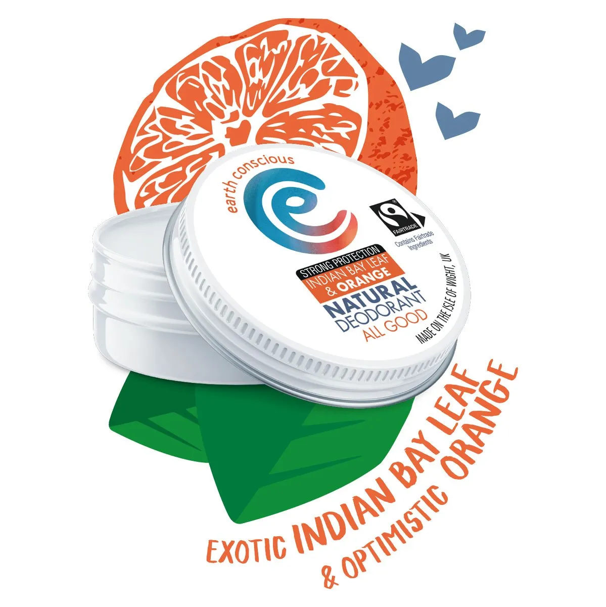 Earth Conscious Deodorant Tin