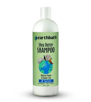Earthbath Hypoallergenic Shea Butter Shampoo (Moisture Repair & Dander Care) for Dogs and Cats