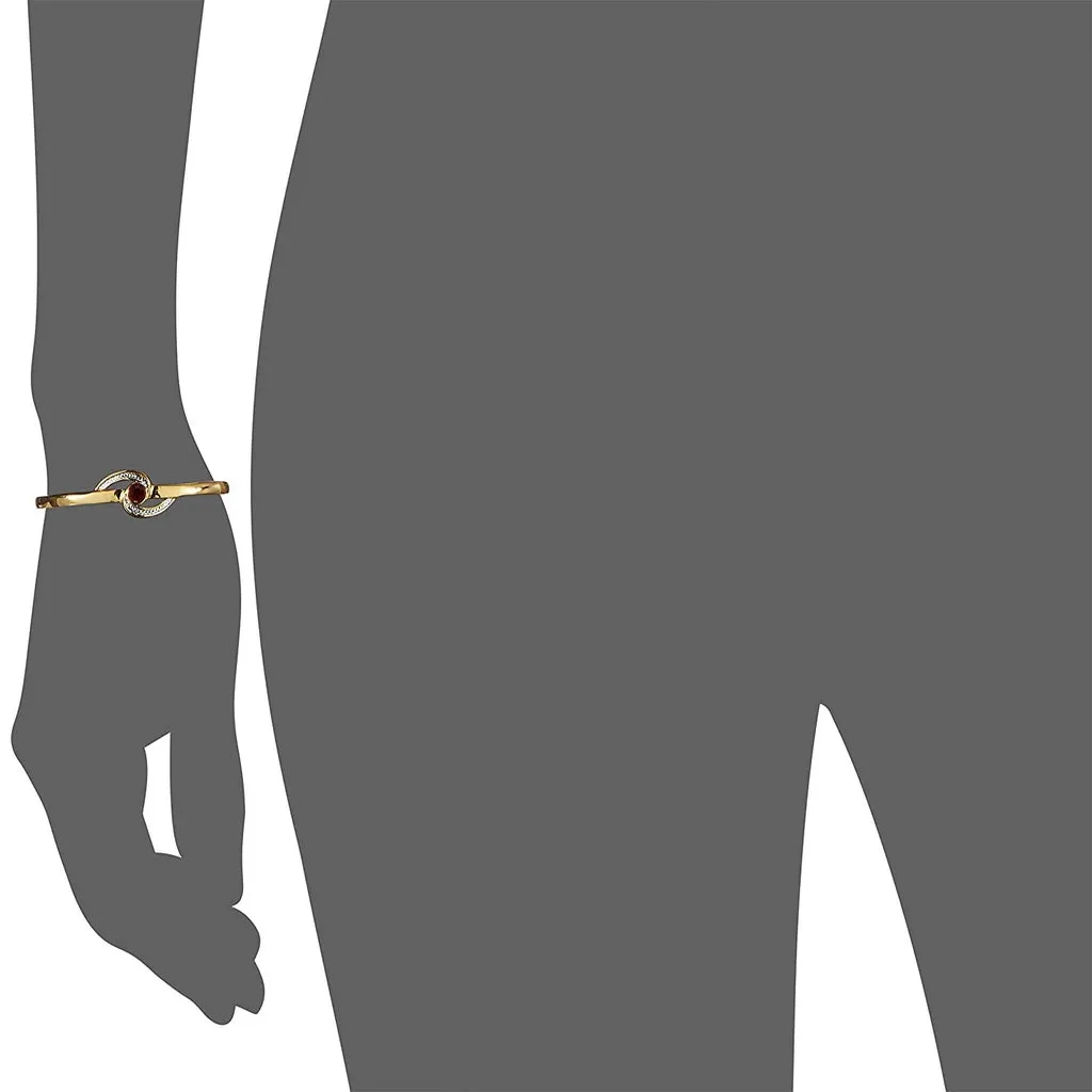 Estele Gold Plated Across The Sky Cuff Bracelet for women