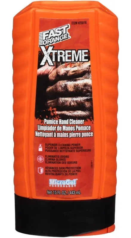 Fast Orange 25616 Hand Cleaner, White, Citrus, 15 fl-oz, Bottle :EA: QUANTITY: 1