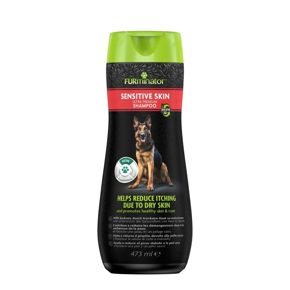 Furminator Sensitive Skin Ultra Premium - Shampoo For Dogs - 473Ml
