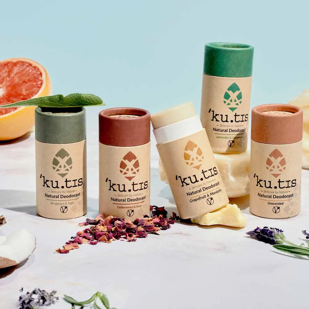 Grapefruit & Mandarin Natural Vegan Deodorant by Kutis Skincare