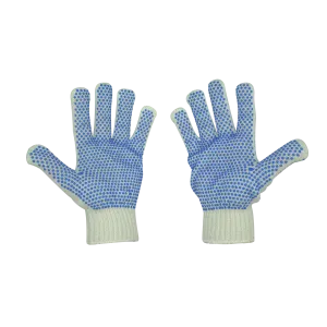 Joy Fish Blue Dot PVC Gloves