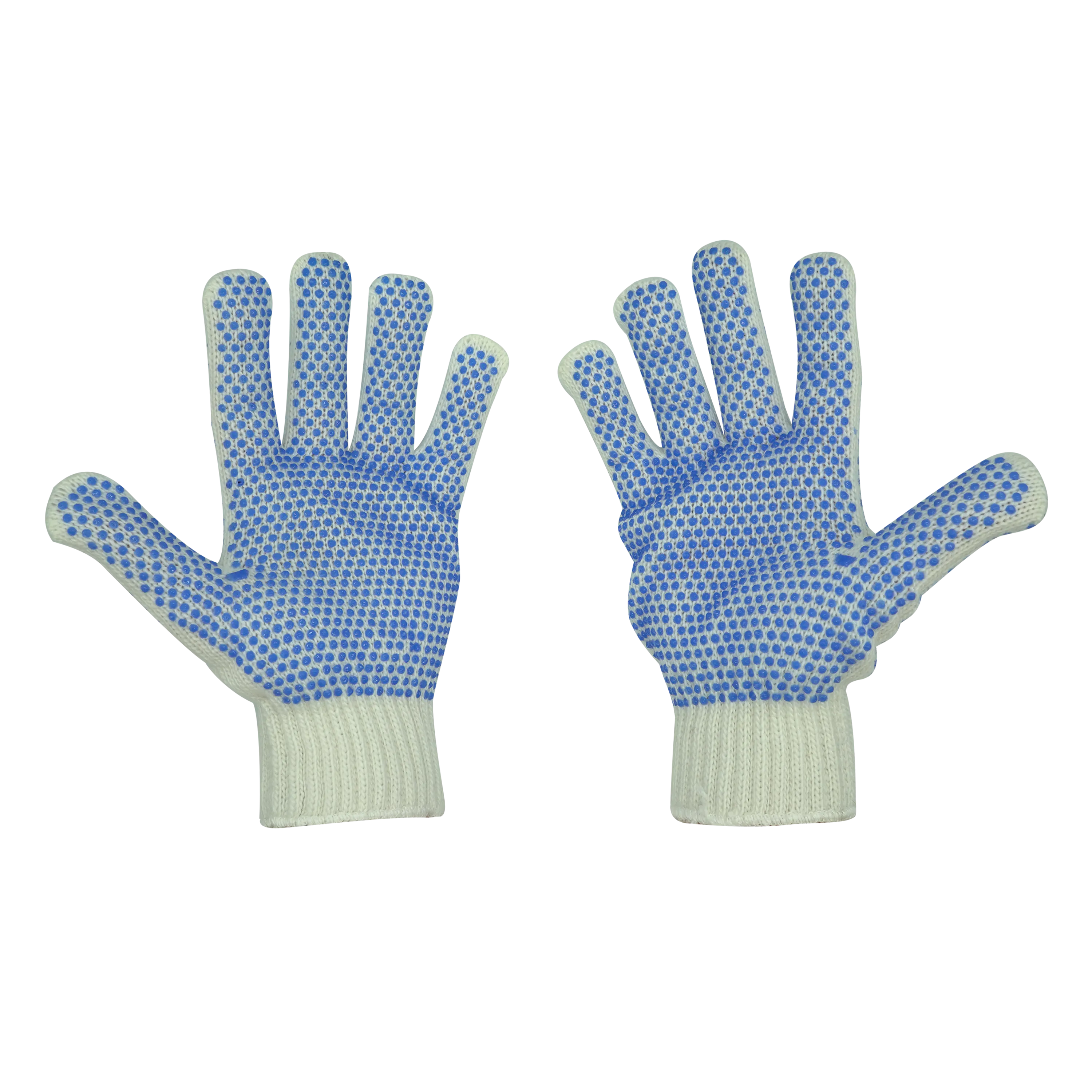 Joy Fish Blue Dot PVC Gloves