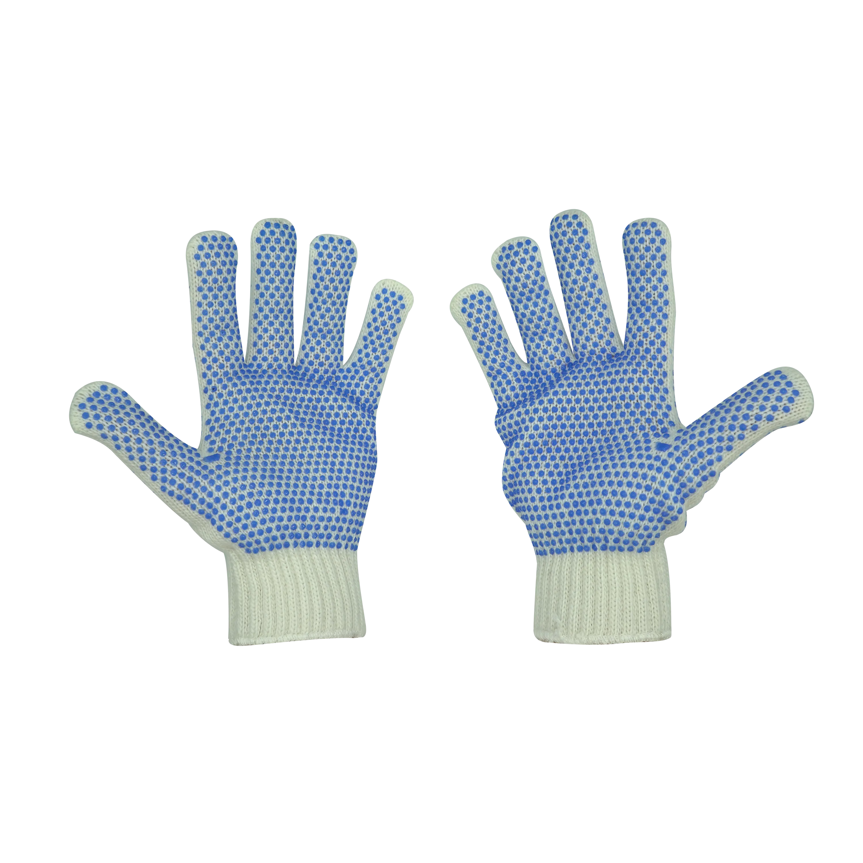 Joy Fish Blue Dot PVC Gloves