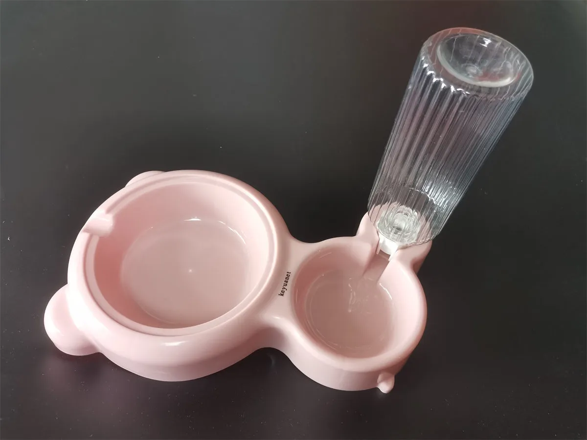 keyuanet Feeding vessels for pets,Small and medium-sized pet feeders and water dispensers