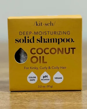 Kitsch Coconut Oil Deep-Moisturizing Solid Shampoo Bar