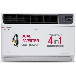 LG UW-Q18WUZA  5 Star 1.5 Ton Window AC with AI Convertible 6-in-1 Cooling, HD Filter with Anti Virus Protection, Diet Mode , 2025 Model