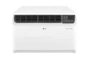 LG UW-Q18WWXA 1.5 Ton 3 Star Wi-Fi DUAL Inverter Window AC (Copper, Convertible 4-in-1 cooling, HD Filter,   White) 2025