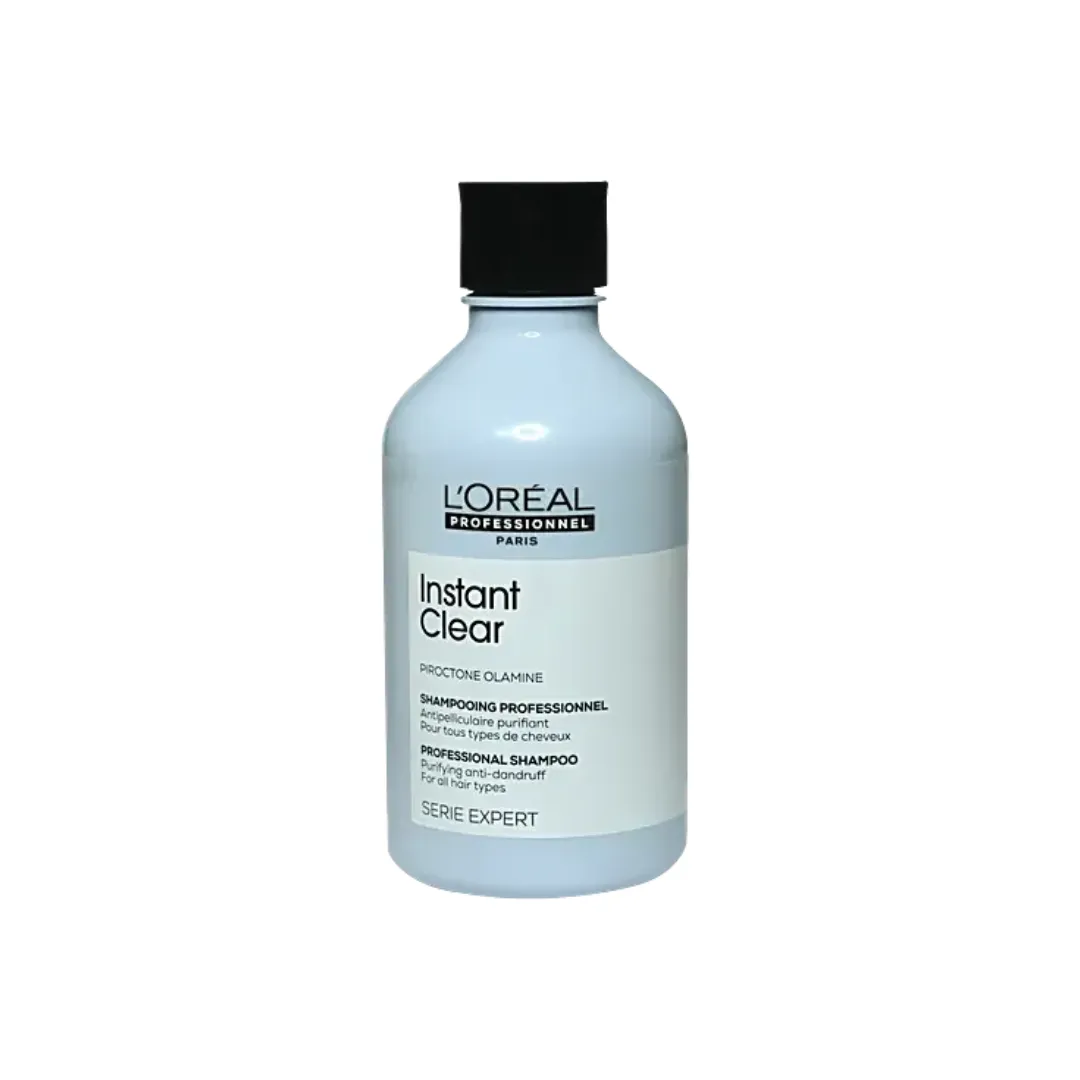 L'Oreal Professional Instant Clear Citric Acid Anti-Dandruff Shampoo 300ml – Dandruff Control & Scalp Care