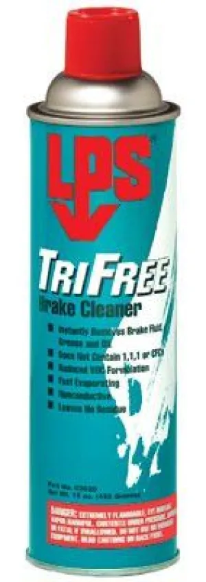 LPS 03620 TriFree Brake Cleaners, 15 oz Aerosol Can (12 Cans)