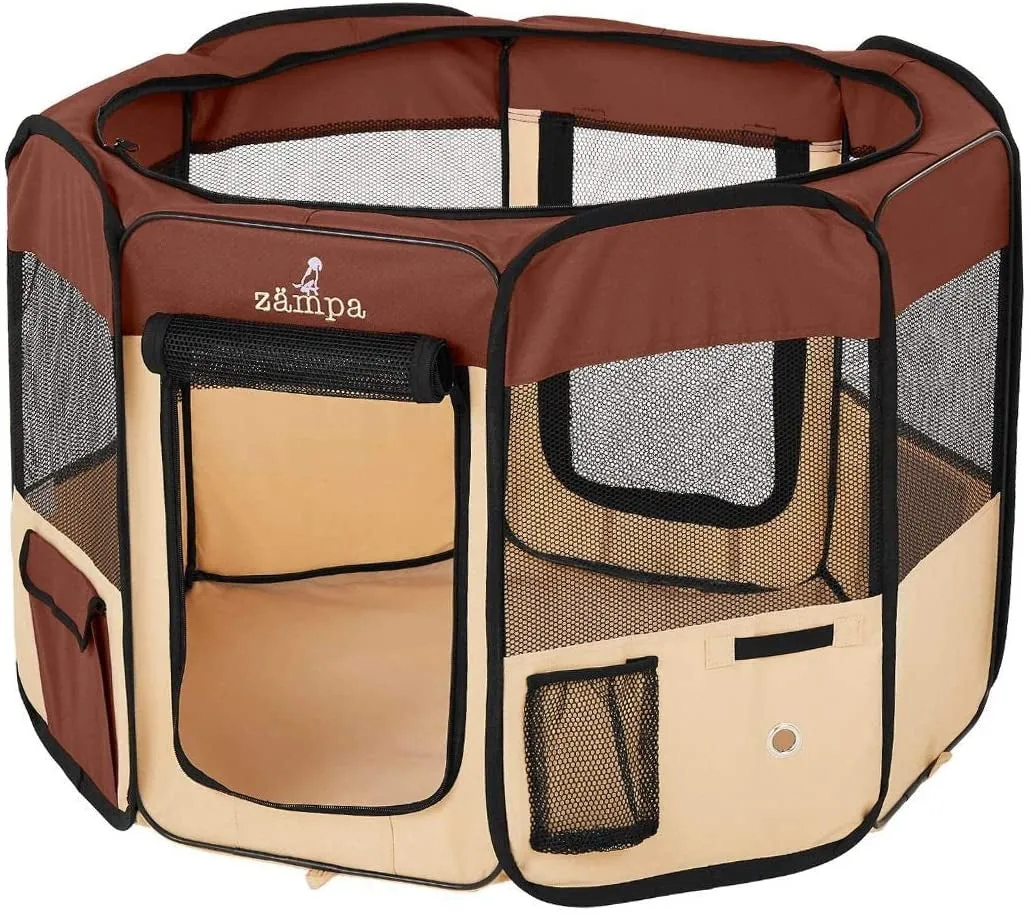 Medium Pop-Up Dog Playpen: Indoor/Outdoor