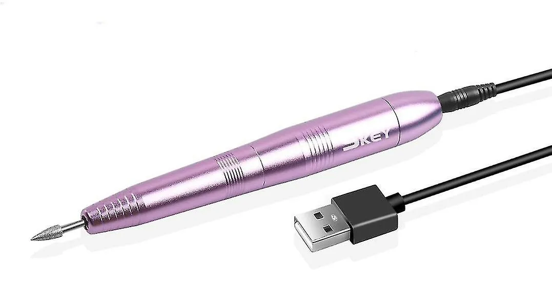 Nail dryers usb electric nail file drill portable professional manicure pedicure set gold