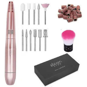 Nail dryers usb electric nail file drill portable professional manicure pedicure set gold