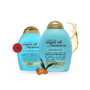 Ogx Renewing   Argan Oil Of Morocco Shampoo &amp; Conditioner Set