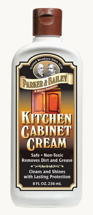 Parker & Bailey Honey-Almond Scent Kitchen Cabinet Cream 8 oz Cream