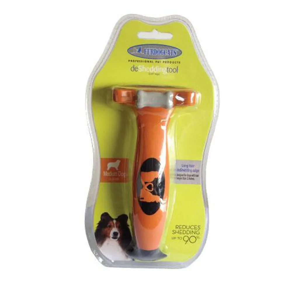 Pet Deshedding Brush - Dog or Cat Hair Grooming Comb