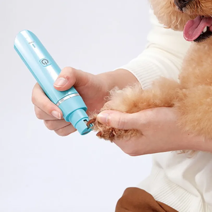 PETIO 2-in-1 Self Trimmer Cordless Hair Clipper Small Nail Care
