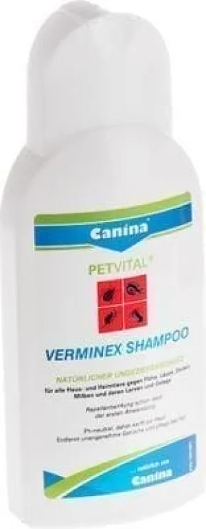 PETVITAL Verminex Shampoo vet. pets against fleas, lice, ticks 250 ml