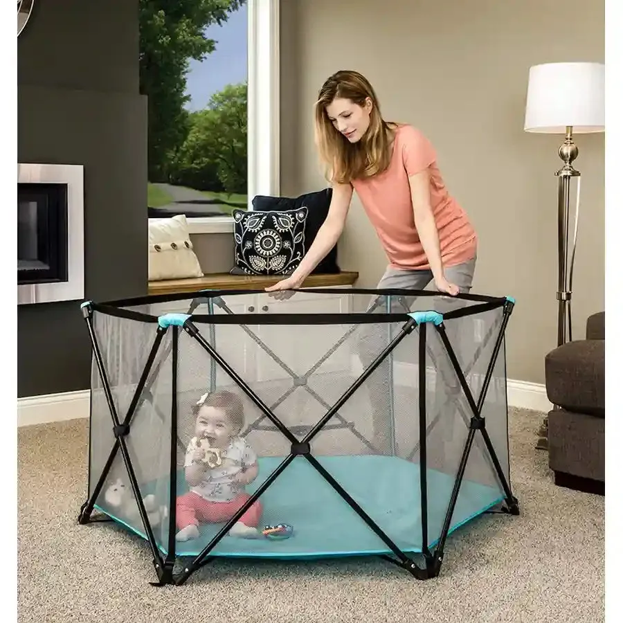Regalo Six Panel My Play Portable Play Yard (122 x 66 cm)
