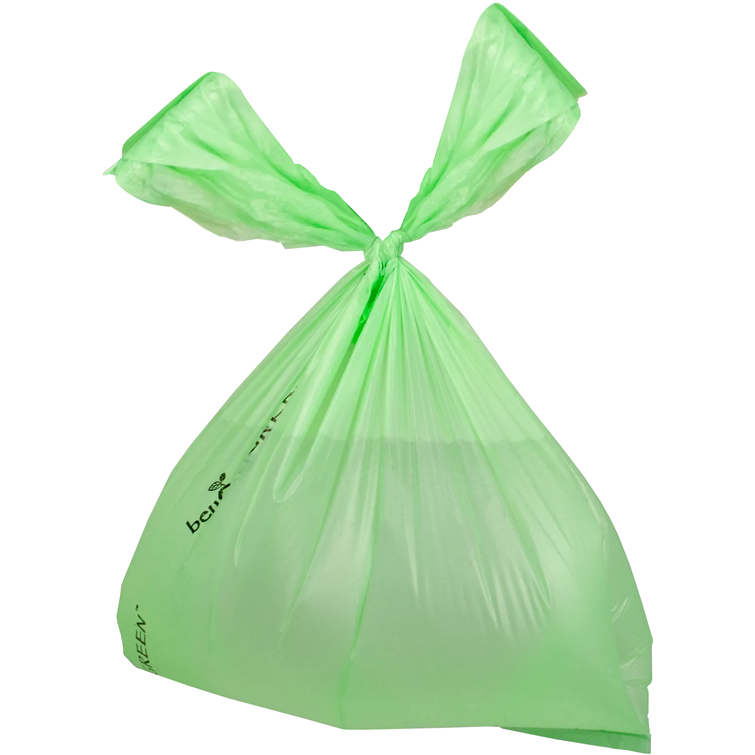 Regular Plant-Based Cat Litter Pick-Up Bags with Handles - 300 Bags
