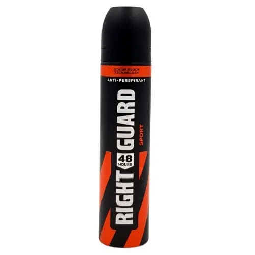 Right Guard Mens Deodorant, Total Defence, Cool 48H High-Performance Anti-Perspirant Spray - 5012583200864
