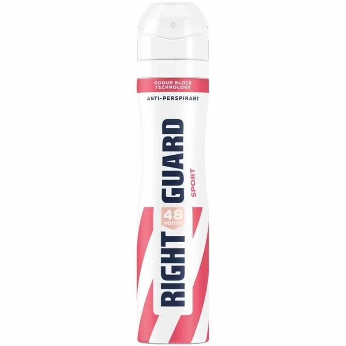 Right Guard Mens Deodorant, Total Defence, Cool 48H High-Performance Anti-Perspirant Spray - 5012583200864