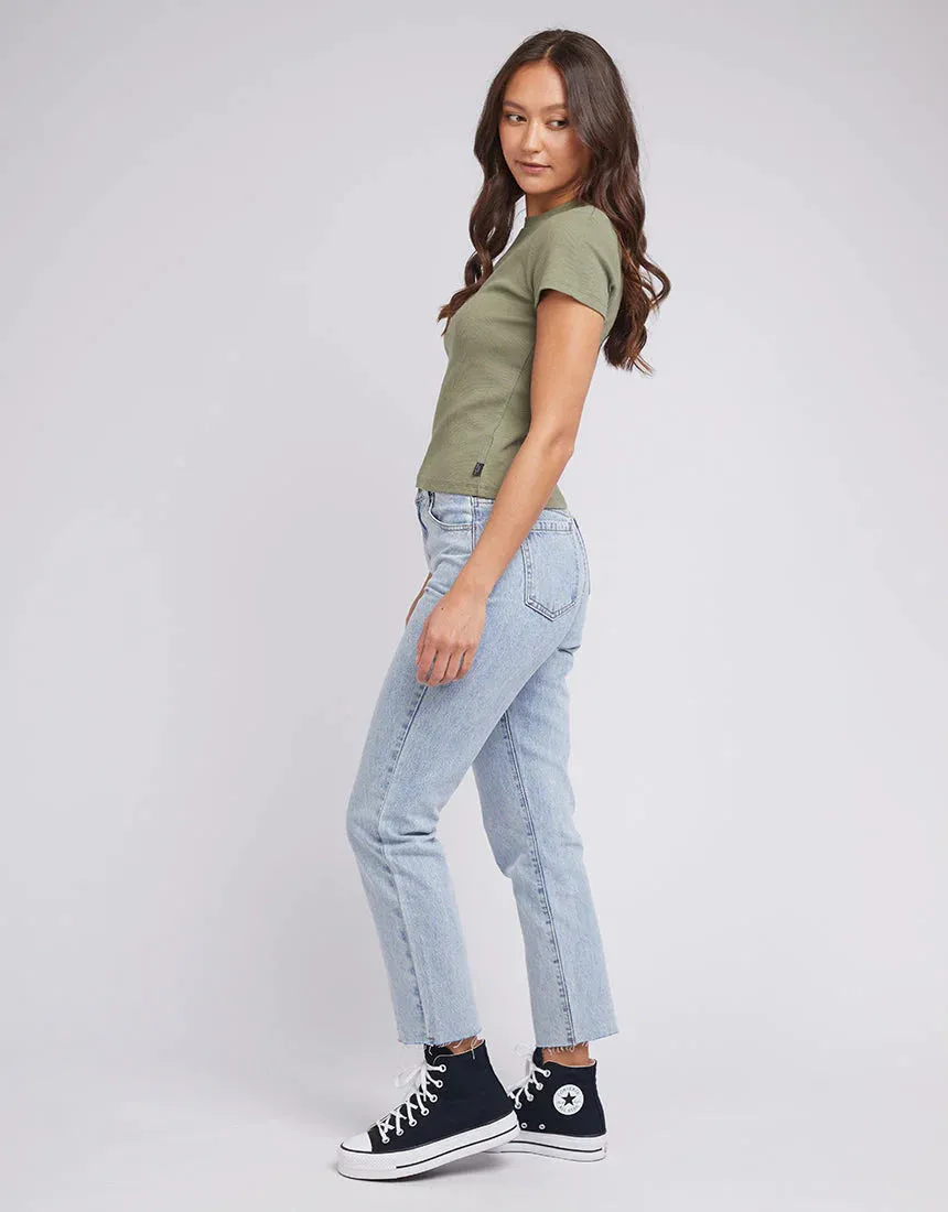 Silent Theory Margo Ribbed Tee